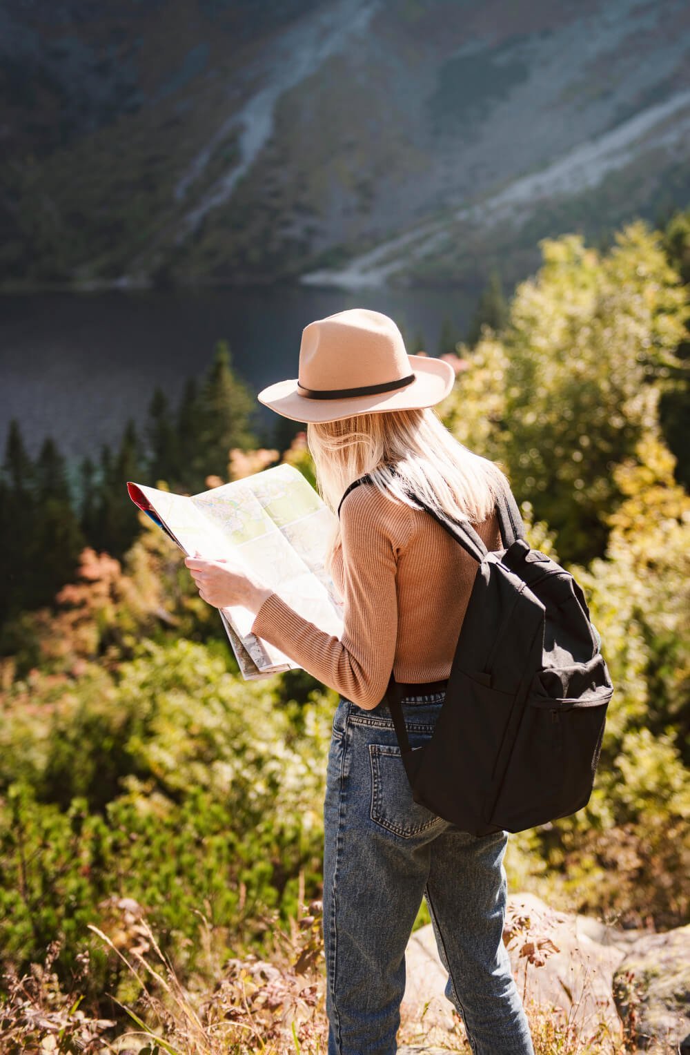 a person reading a book